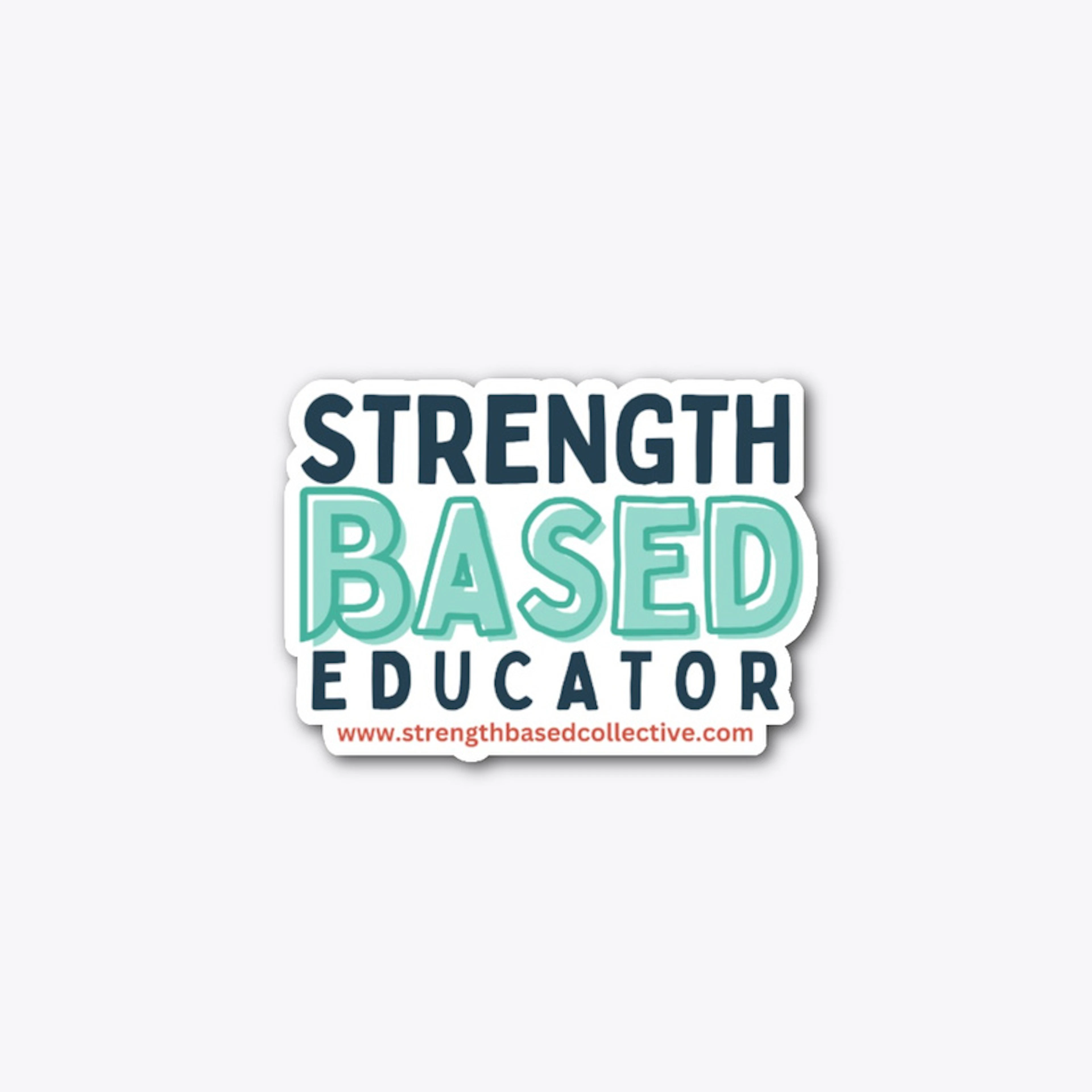 SBC Strength-Based Educator Sticker